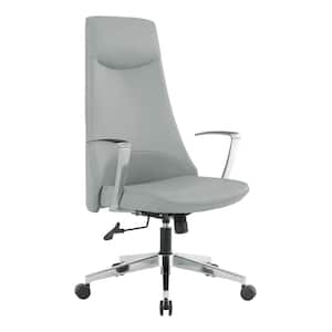 Pro-Line II Antimicrobial in Dillon Steel Fabric Series High Back Executive Office Chair