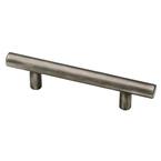3 in. (76 mm) Center-to-Center Heirloom Silver Bar Drawer Pull