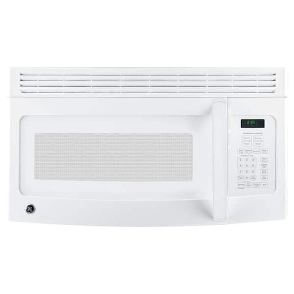 GE 1.5 cu. ft. Over the Range Microwave with Recirculating Venting in White