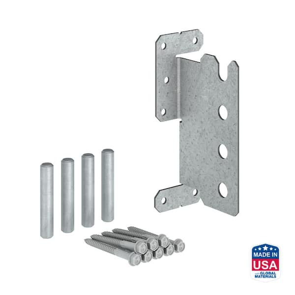 Simpson Strong-Tie 2-Gauge ZMAX Galvanized Concealed Joist Tie with (4) Short Pins
