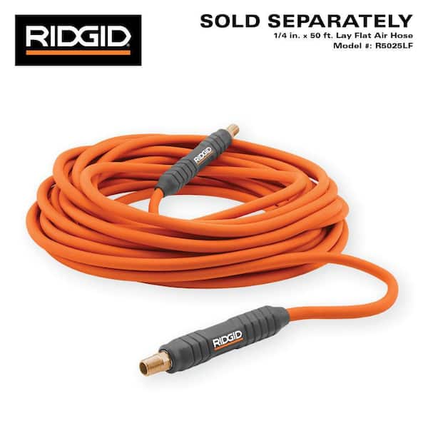 RIDGID - Pneumatic 18-Gauge 1-1/2 in. Finish Stapler with Contractor's Bag