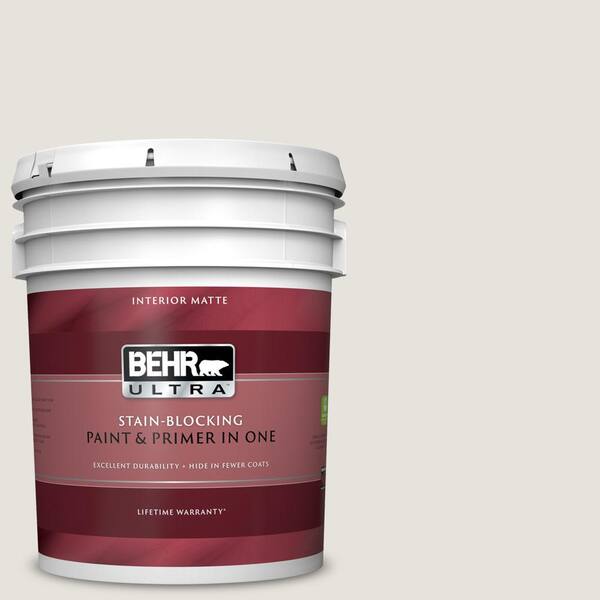 BEHR ULTRA 5 gal. #UL200-11 Polished Matte Interior Paint and Primer in One