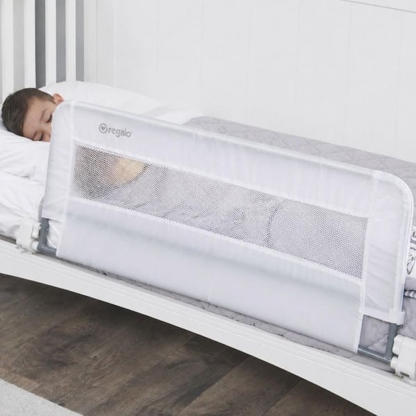 Swing Down Convertible Crib Rail