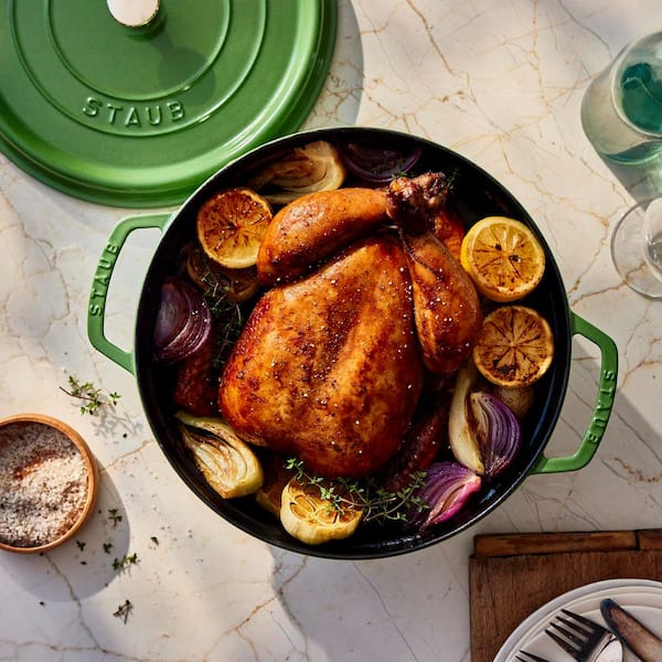 staub 7-qt Enameled Cast Iron Dutch Oven, Made in France