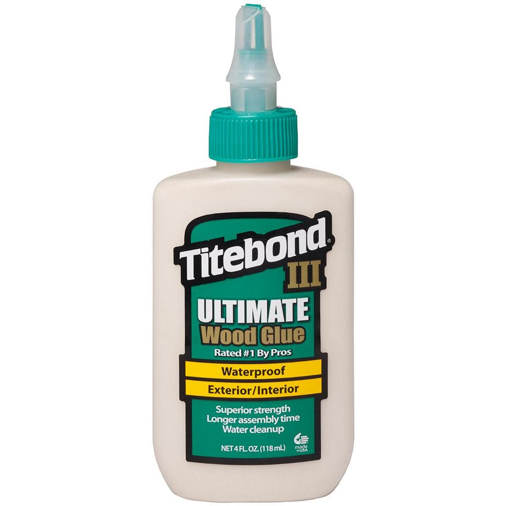 Titebond 4 oz. III Ultimate Wood Glue 1412 - The Home Depot