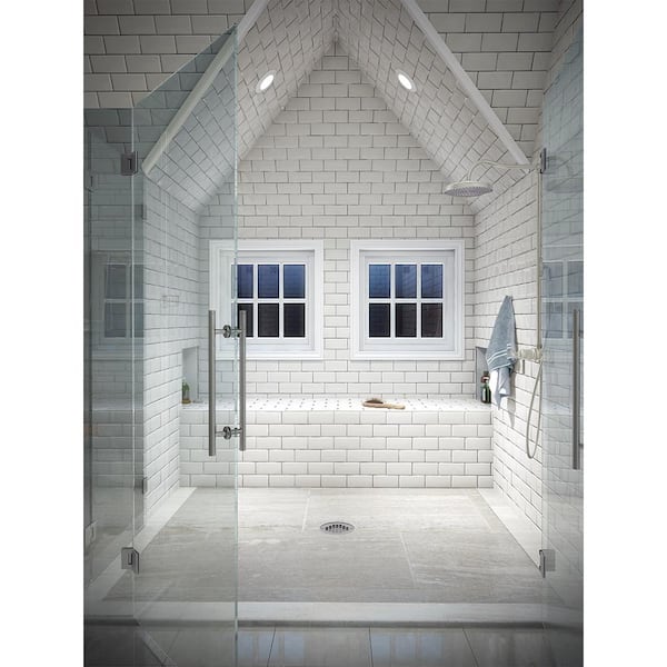 Halo 70PS Albalite Lens Recessed Lighting Shower Trim White for sale online 