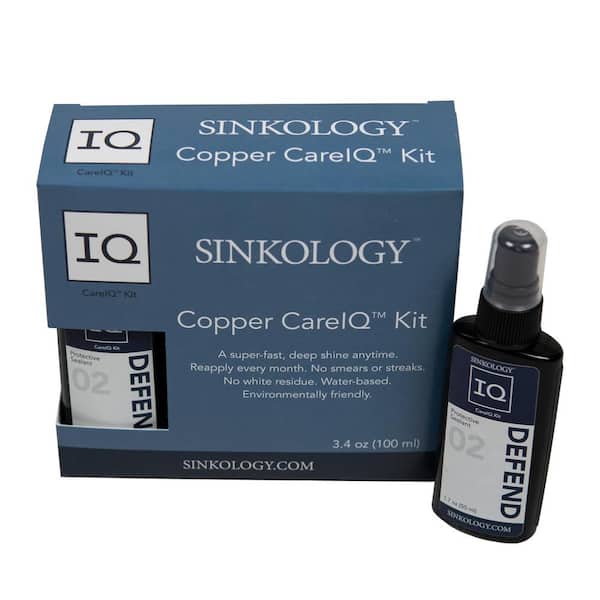 SINKOLOGY SinkSense Copper Care IQ Kit SARMOR-101 - The Home Depot