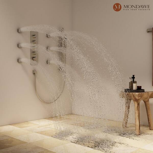 multiple head shower designs