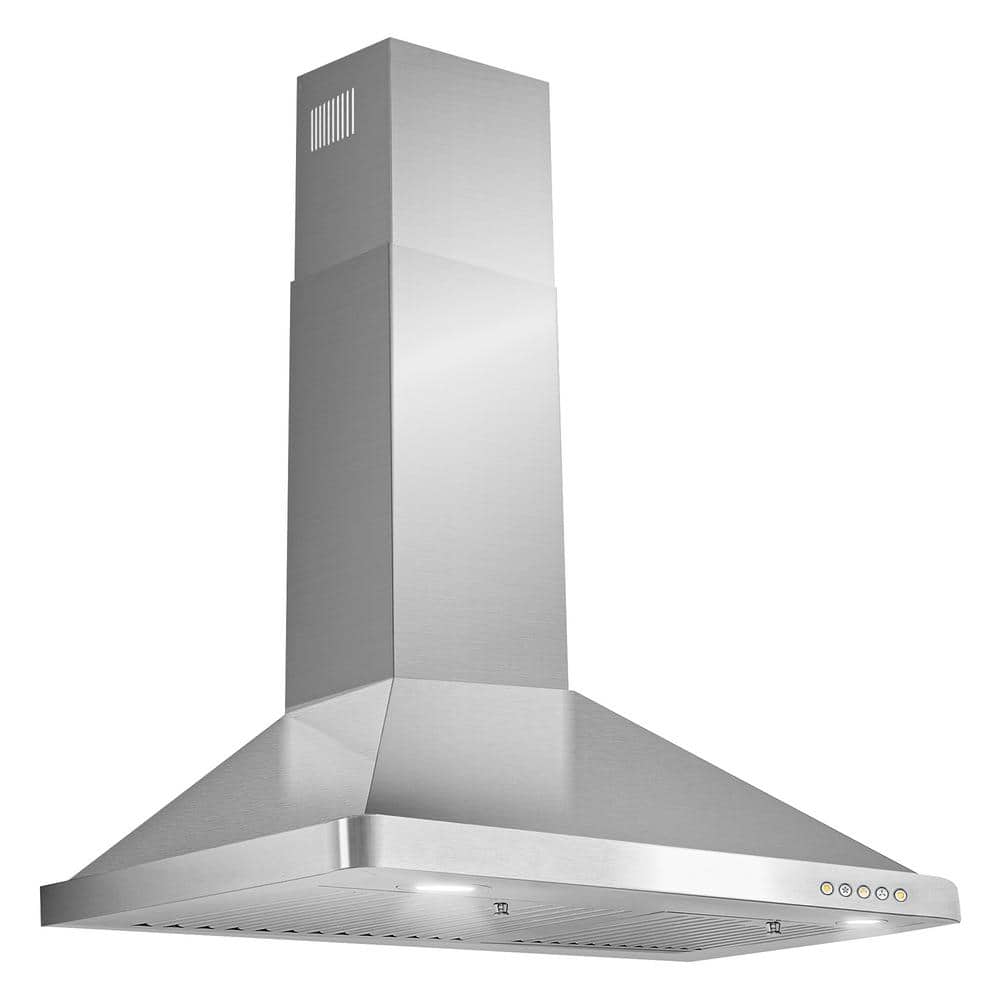 30-Inch Stainless Steel Convertible Wall Mount Range Hood