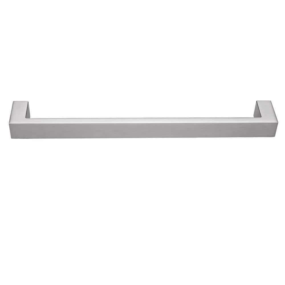 Architectural 12-inch Satin Nickel Rectangular Appliance Bar Pull