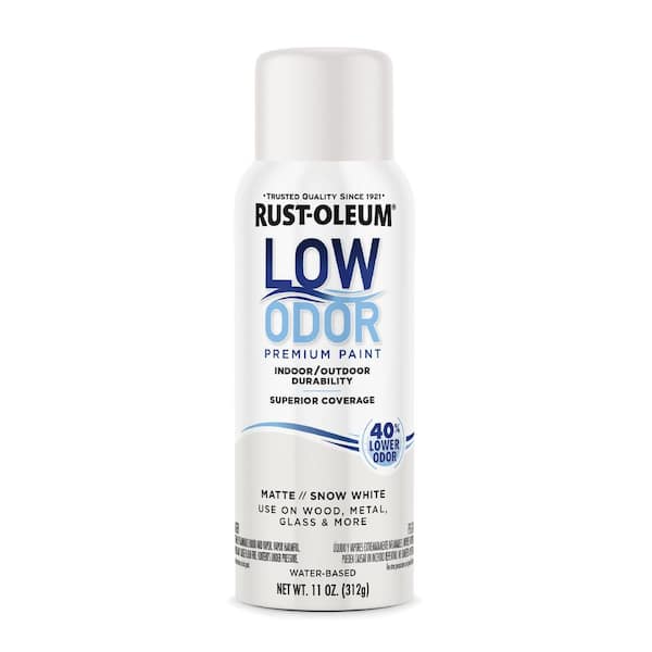 11 oz. Matte Snow White Low Odor Water-Based Spray