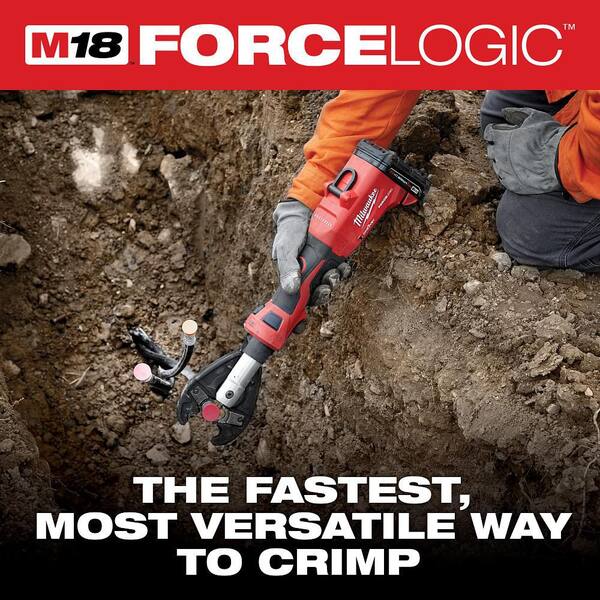 Milwaukee M18 18V Lithium-Ion Cordless FORCE LOGIC 6 Ton Linear