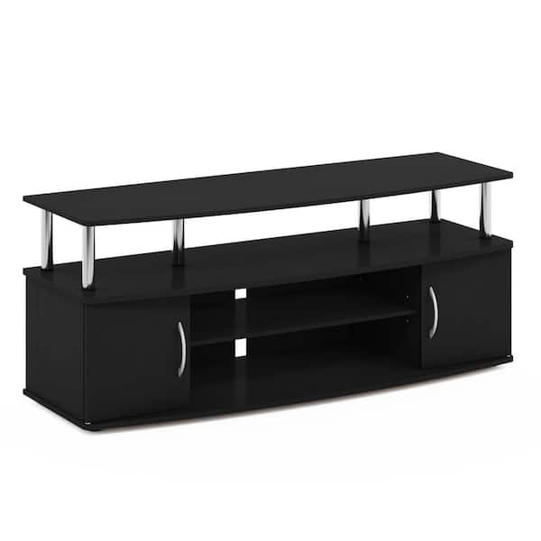 Furinno Jaya 47 in. Americano Particle Board TV Stands Fits TVs Up to 55 in. with Cable Management