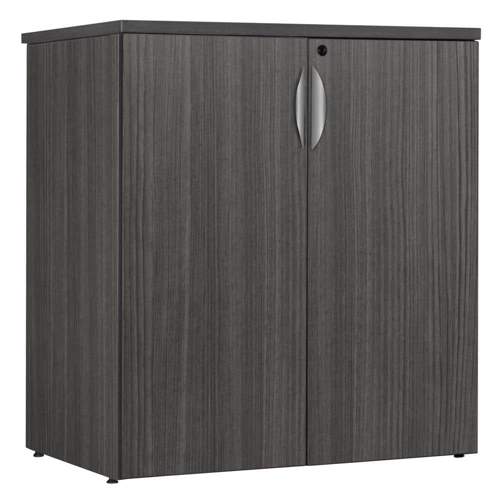 Magons 35 in. Ash Grey Stackable Storage Accent Cabinet price history on PriceWatchPro