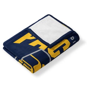 NBA Pacers High Block Multicolor Silk Touch Throw Blanket