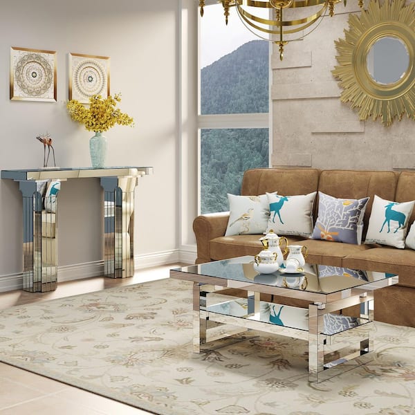 Mirrored - Console Tables - The Home Depot