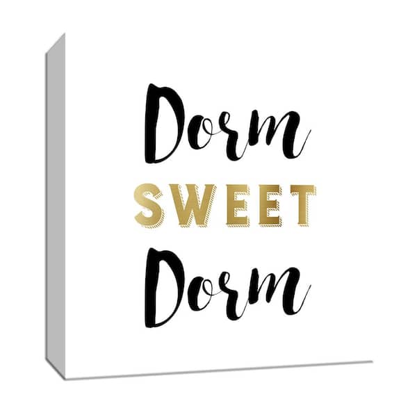 PTM Images 15 in. x 15 in. ''Dorm Sweet Dorm'' Canvas Wall Art
