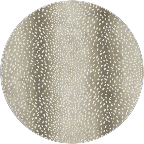 Addison Rugs Dream Shag Premium Machine Washable Abstract ADS44 Fawn 8 ...