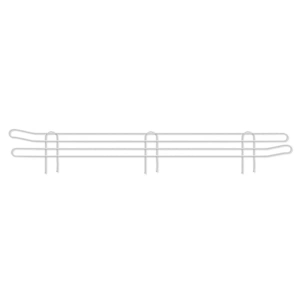 Honey-Can-Do 36 in. Steel Shelf Anti-Slide Screen in White