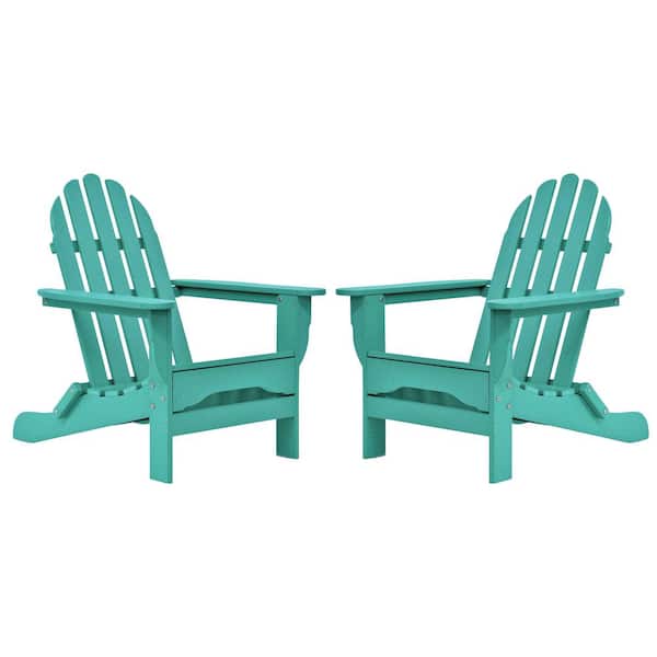 DUROGREEN Icon Aruba Recycled Plastic Adirondack Chair (2-Pack)
