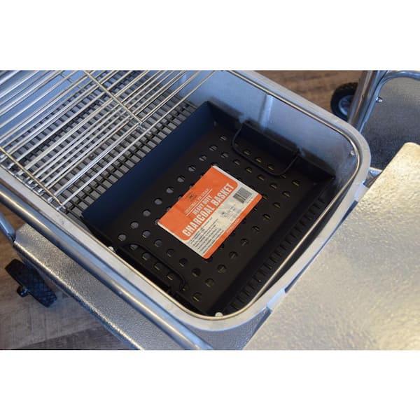 Charcoal Basket in Heavy-Duty Steel