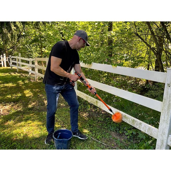 SpinAway Extendable Multi-Purpose Drill Powered Rotary Scrubber
