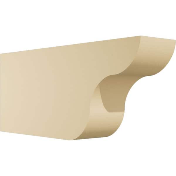 Ekena Millwork Standard Carmel 5 in. W x 10 in. H x 24 in. D Signature Urethane Rafter Tail Outlooker