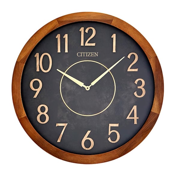 24 inches Wooden Wall Clock Antique Style Chateau 60cm Diameter 