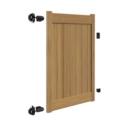 Cypress Vinyl Fencing Fencing The Home Depot