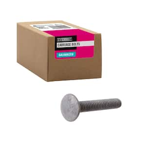 1/4 in.-20 x 1-1/2 in. Galvanized Carriage Bolt (50-Pack)