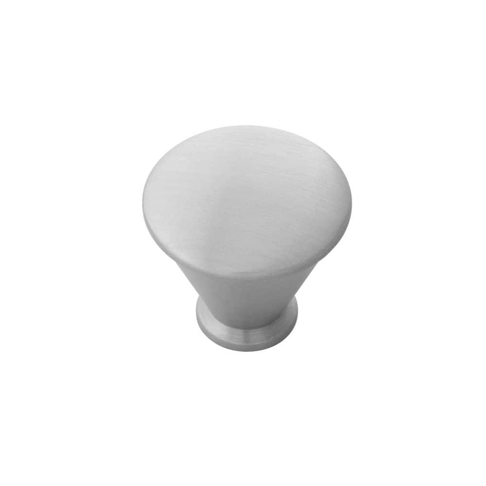 "Facette Collection Knob 1-1/4 "" Diameter Cabinet Knob Stainless Steel Round Cabinet Knob" price history on PriceWatchPro
