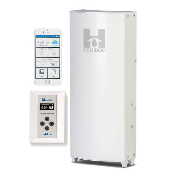 Automated Apartment Digital Ventilation System/Dehumidifier for 2000 sq.ft. with Wi-Fi/Remote Control