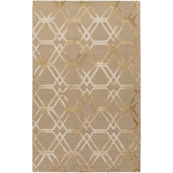 Artistic Weavers Anapa Khaki 5 ft. x 8 ft. Indoor Area Rug