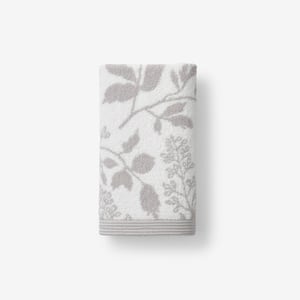 Silver Company Cotton Wildflower Jacquard Hand Towel