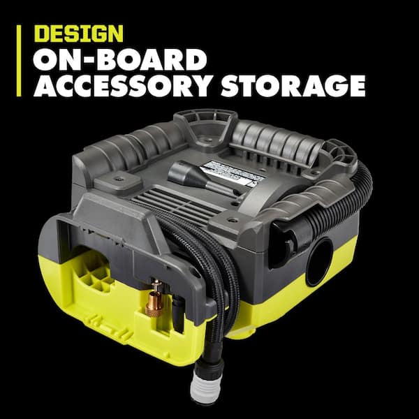 RYOBI ONE+ Dual Function Inflator with 2.0 Ah Battery and Charger