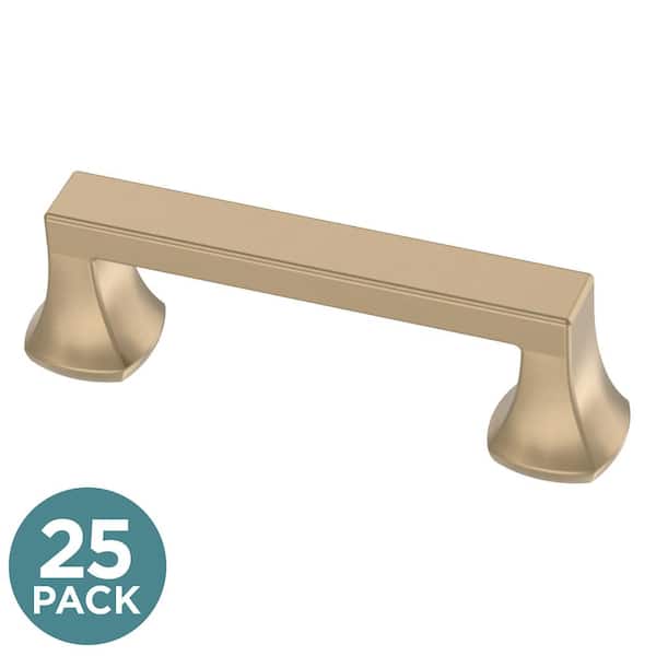 Liberty 25-Pack Mandara 3 in. (76 mm) Classic Champagne Bronze Drawer Pulls