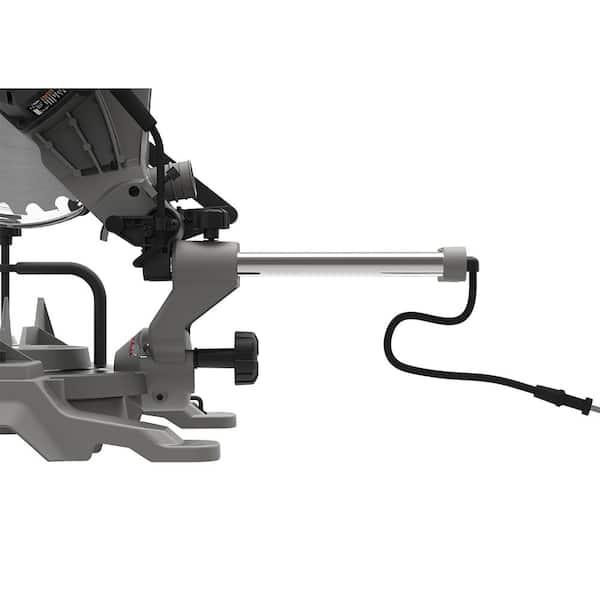 Shopmaster S26-263L 15 Amp 10 in. Sliding Compound Miter Saw with Shadow Line Cut Guide - 3