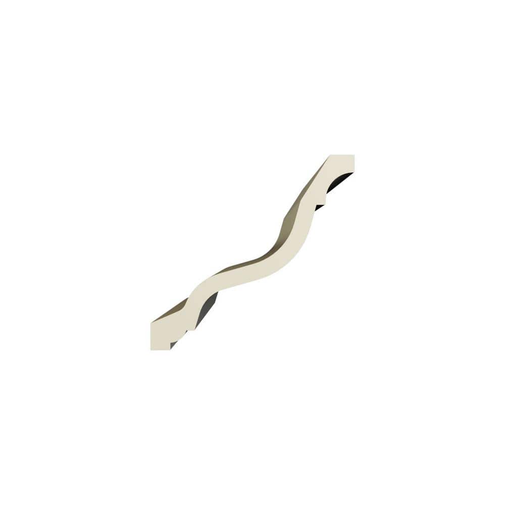 Nancy Gray Polyurethane Crown Moulding 96-inch