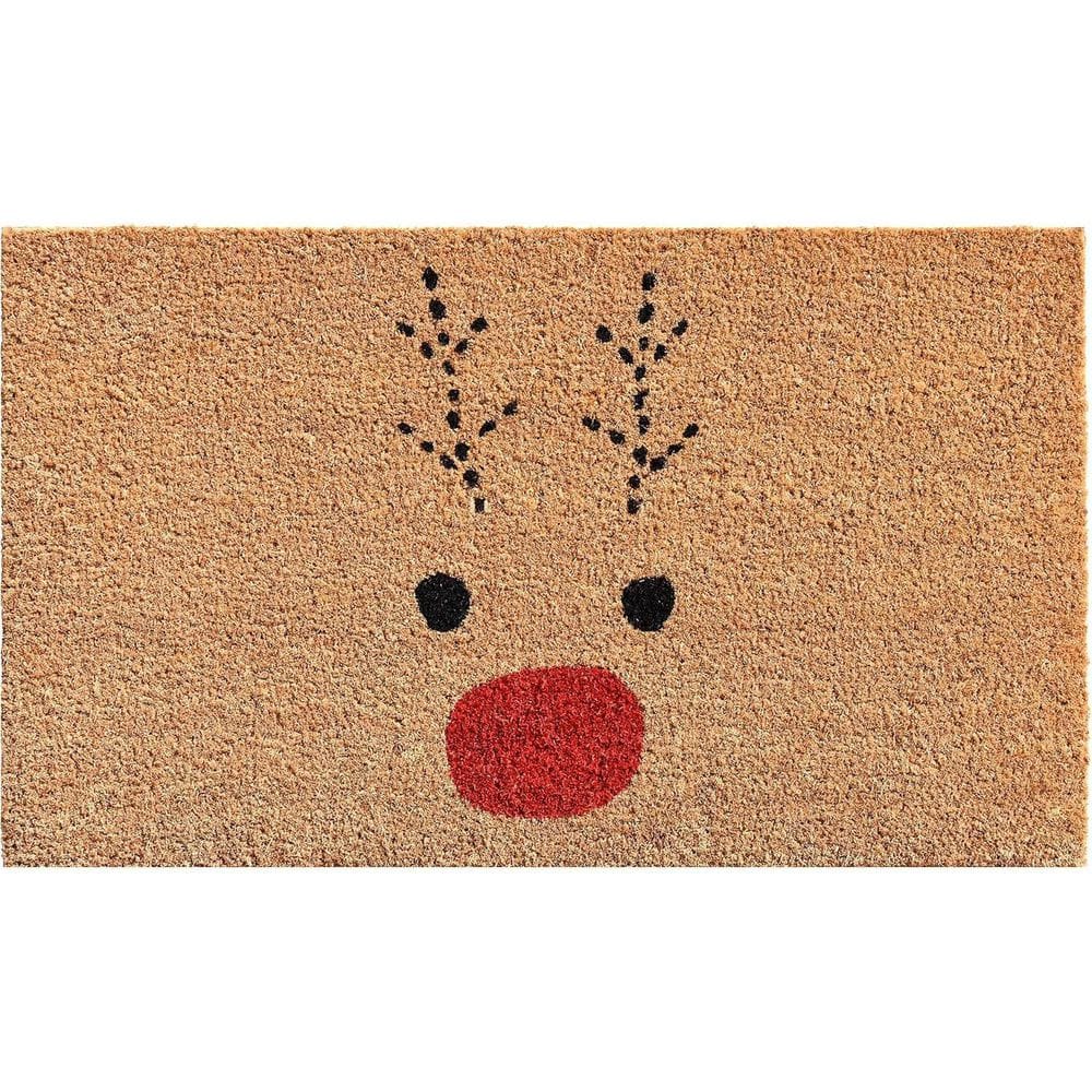 Multi-Colored 36 in. x 24 in. Coir Outdoor Door Mat price history on PriceWatchPro