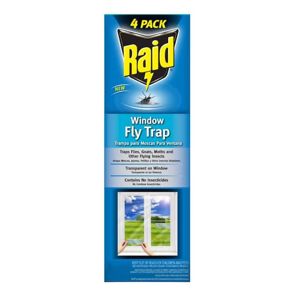 Window Fly Trap (4- Pack)