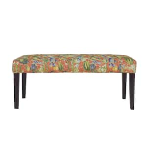 Amelia Green 41.5 in. 100% Polyester Bedroom Bench Backless Upholstered