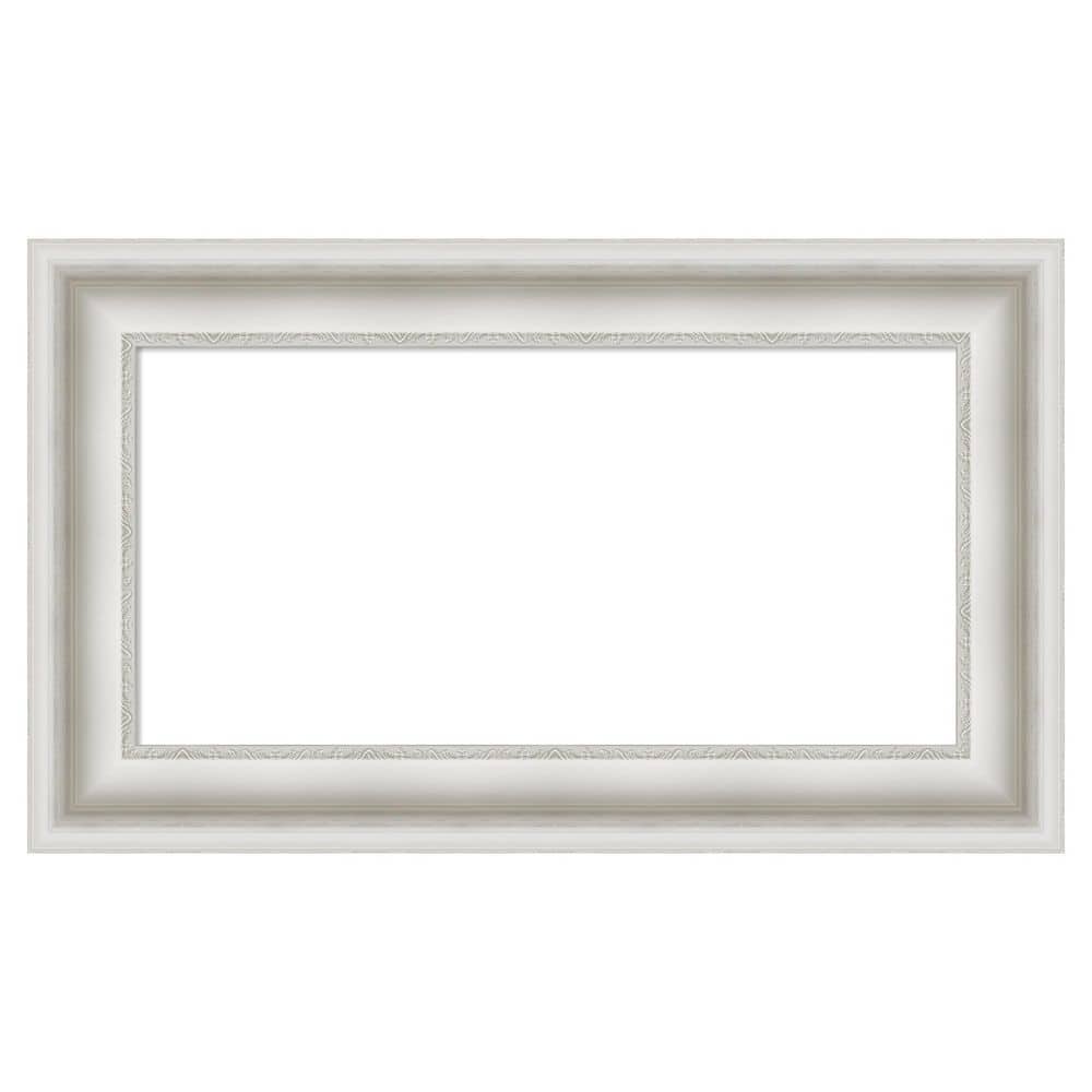 Parlor White 30 in. x 18 in. Polystyrene Framed Dry Erase Magnetic Memo Board