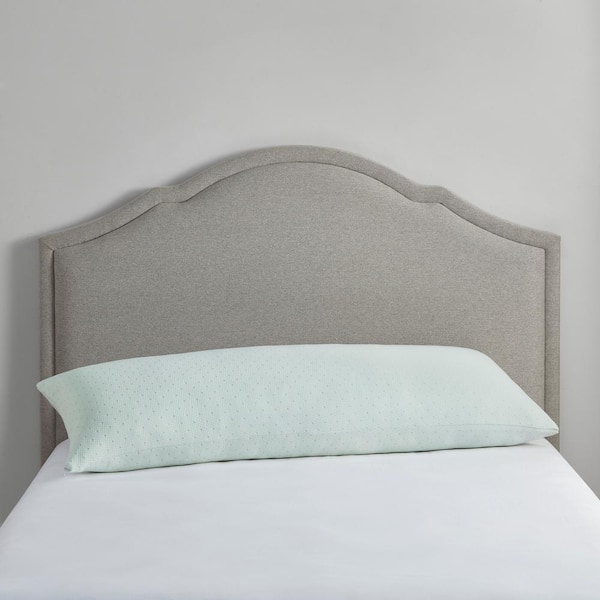 Rayon from Bamboo Ivory Blend Cover Cooling Memory Foam 20 in. x 54 in. Throw Pillow