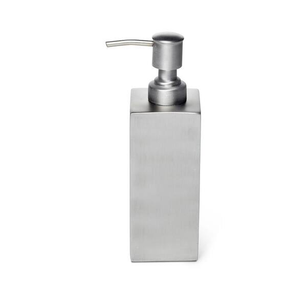 Roselli Trading Company Modern Satin 2.25 in. Lotion Pump in Stainless Steel