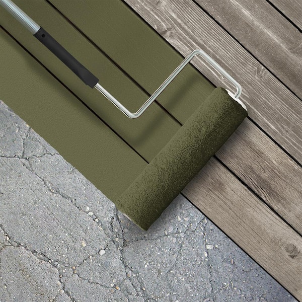 1 gal. #PPU9-24 Amazon Jungle Low-Lustre Enamel Interior/Exterior Porch and Patio Floor Paint