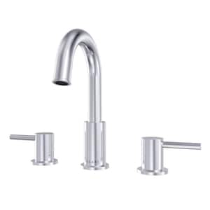 St. Lucia 2-Handle 8" Widespread Bathroom Faucet in Chrome