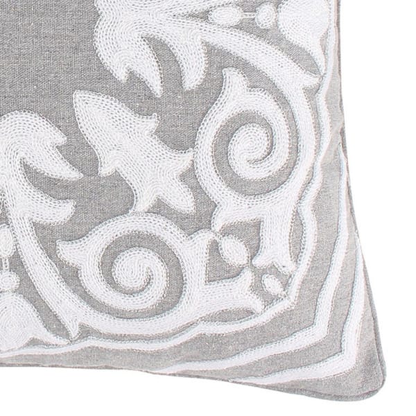 Levtex Home Mills Grey Medallion Pillow