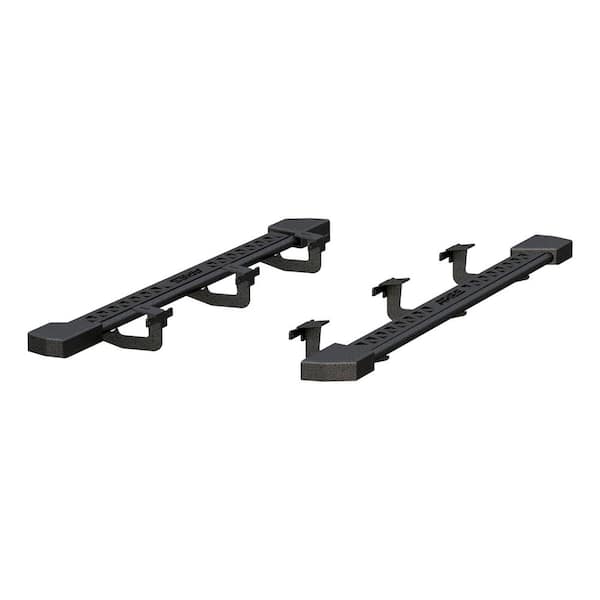 Black Steel Rocker Step Guard Running Boards, Select Jeep Grand Cherokee