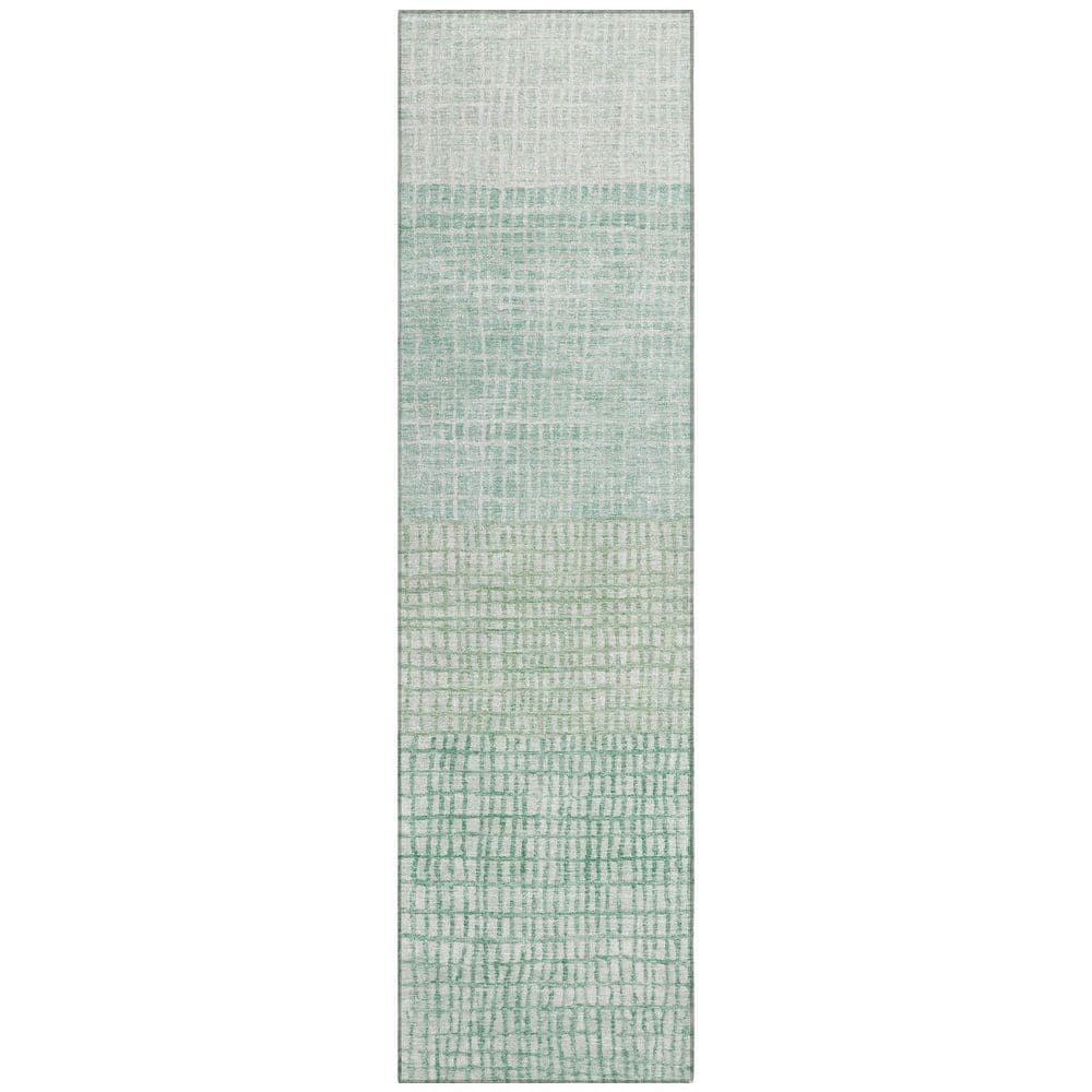 Chantille Machine Washable Indoor/Outdoor Abstract ACN1831 Teal 2 ft. 3 in. x 7 ft. 6 in. Runner Rug price history on PriceWatchPro