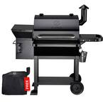 1060 sq. in. Pellet Grill and Smoker, Black